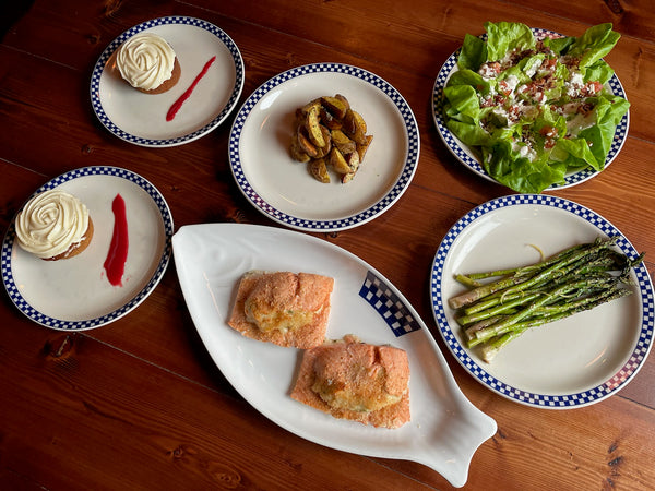 “Off The Hook” Stuffed Salmon Meal Kit